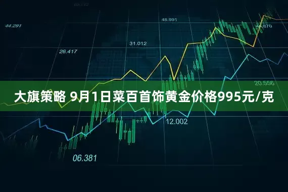 大旗策略 9月1日菜百首饰黄金价格995元/克